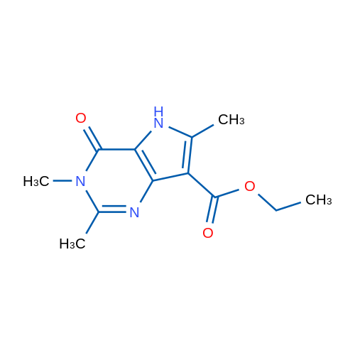 Ethyl 2,3,6-trimethyl-4-oxo-4,5-dihydro-3H-pyrrolo[3,2-d]pyrimidine-7-carboxylate 1g