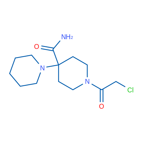 1'-(2-Chloroacetyl)-[1,4'-bipiperidine]-4'-carboxamide 5g