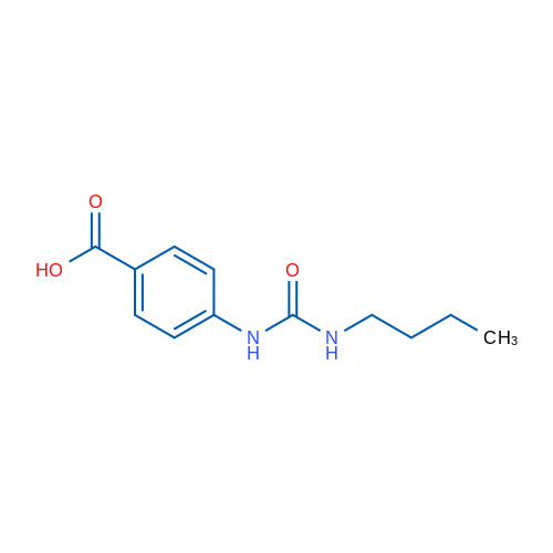 4-[(Butylcarbamoyl)amino]benzoic acid 5g