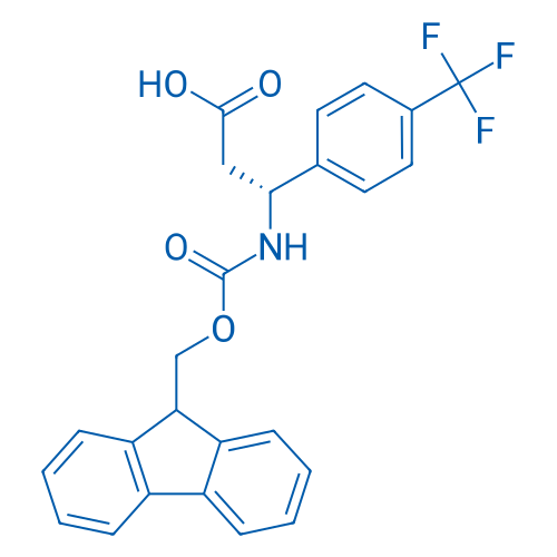 Fmoc-D-β-Phe(4-CF3)-OH 250mg
