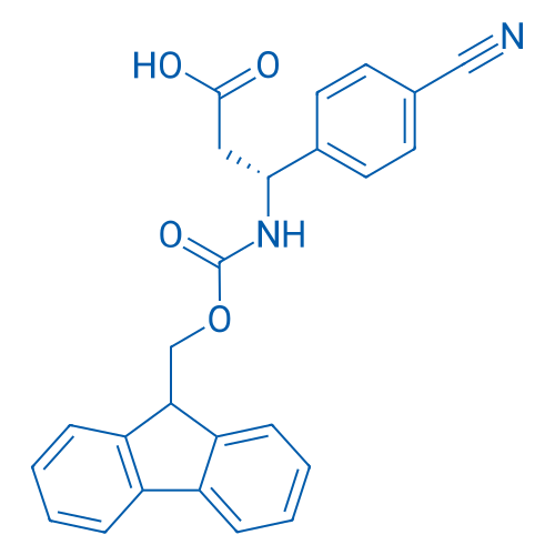 Fmoc-D-β-Phe(4-CN)-OH 250mg