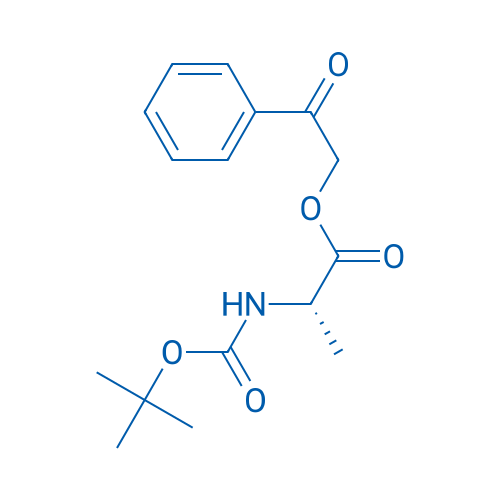 (S)-2-Oxo-2-phenylethyl 2-((tert-butoxycarbonyl)amino)propanoate 250mg