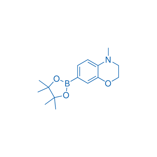 4-Methyl-7-(4,4,5,5-tetramethyl-1,3,2-dioxaborolan-2-yl)-3,4-dihydro-2H-1,4-benzoxazine 250mg