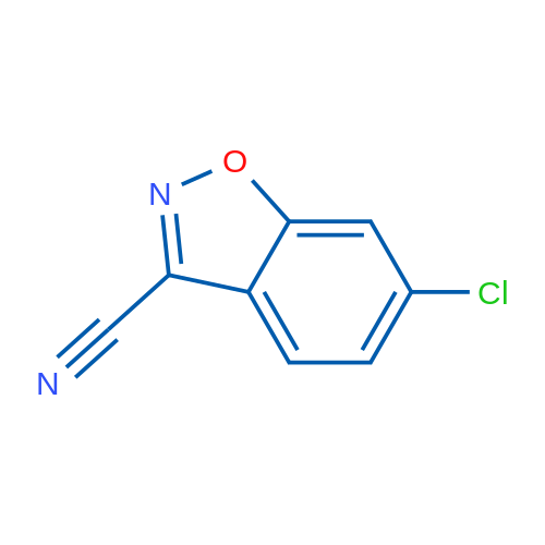 6-Chlorobenzo[d]isoxazole-3-carbonitrile 1g