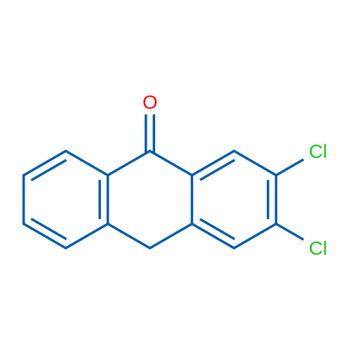 2,3-Dichloroanthracen-9(10H)-one 1g