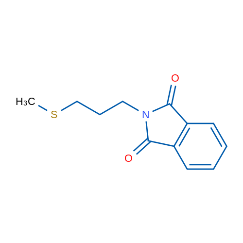 2-(3-(Methylthio)propyl)isoindoline-1,3-dione 1g