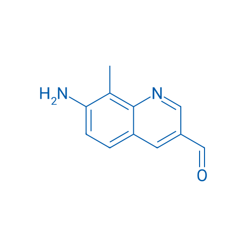 7-Amino-8-methylquinoline-3-carbaldehyde 1g