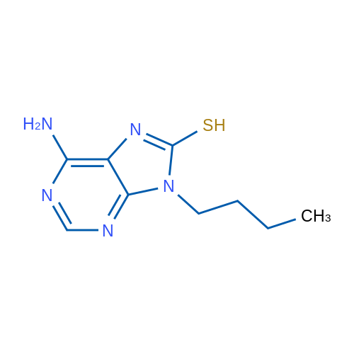 6-Amino-9-butyl-9H-purine-8-thiol 1g