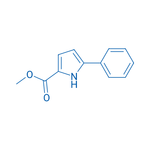 Methyl 5-phenyl-1H-pyrrole-2-carboxylate 250mg