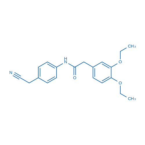 N-(4-(Cyanomethyl)phenyl)-2-(3,4-diethoxyphenyl)acetamide 1g