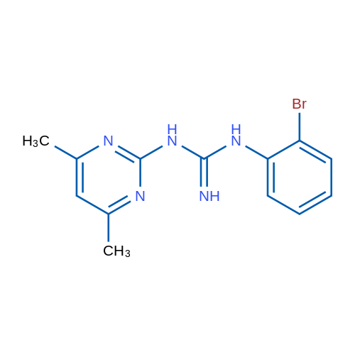 1-(2-Bromophenyl)-3-(4,6-dimethylpyrimidin-2-yl)guanidine 1g