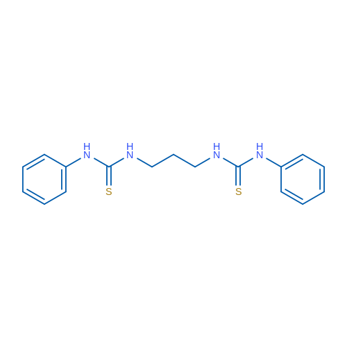 3-Phenyl-1-{3-[(phenylcarbamothioyl)amino]propyl}thiourea 1g