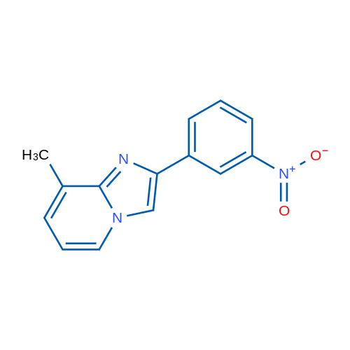8-Methyl-2-(3-nitrophenyl)imidazo[1,2-a]pyridine 1g