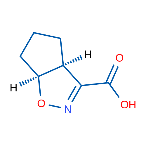 cis-4,5,6,6a-Tetrahydro-3aH-cyclopenta[d]isoxazole-3-carboxylic acid 1g