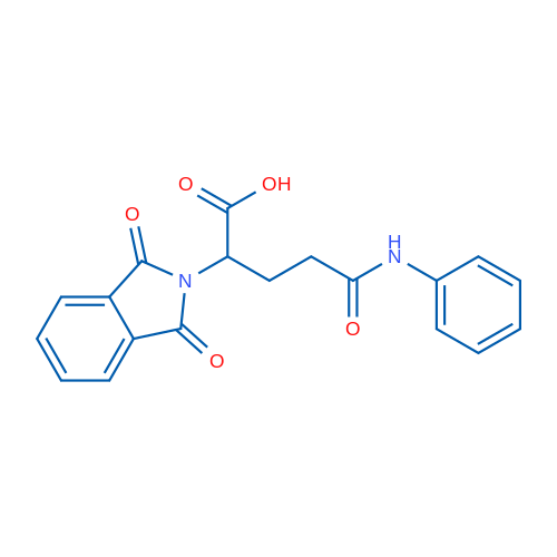 2-(1,3-Dioxoisoindolin-2-yl)-5-oxo-5-(phenylamino)pentanoic acid 1g