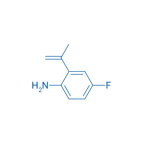 4-Fluoro-2-(prop-1-en-2-yl)aniline 100mg