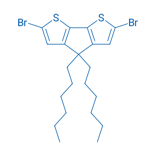 2,6-Dibromo-4,4-dihexyl-4H-cyclopenta[1,2-b:5,4-b']dithiophene 100mg