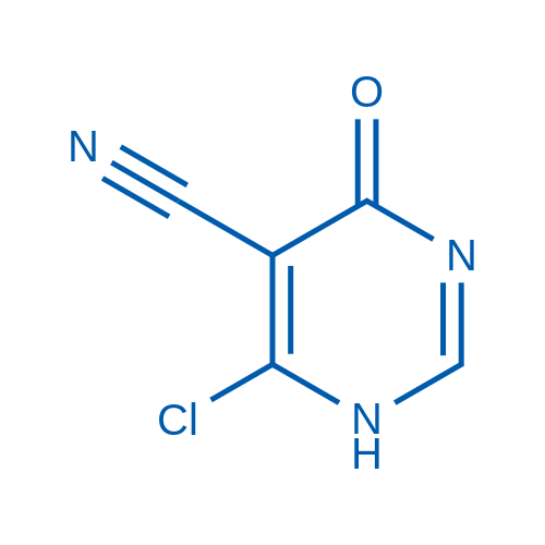 5-Pyrimidinecarbonitrile, 6-chloro-1,4-dihydro-4-oxo 250mg