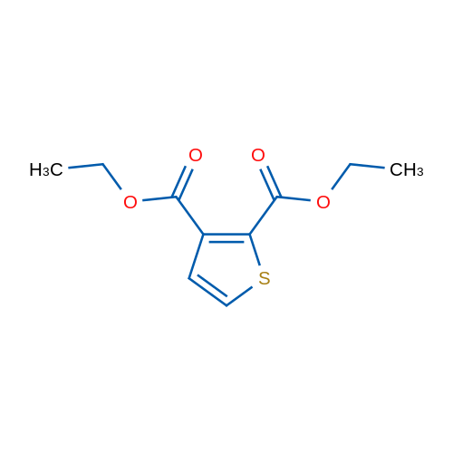 Diethyl thiophene-2,3-dicarboxylate 1g