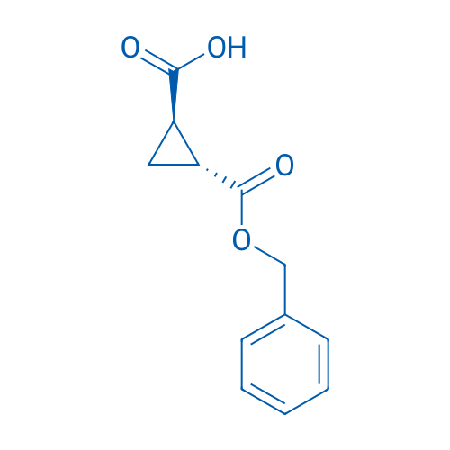Rel-(1R,2R)-2-((benzyloxy)carbonyl)cyclopropane-1-carboxylic acid 250mg