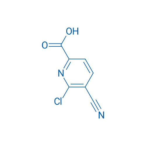 6-Chloro-5-cyanopicolinic acid 1g