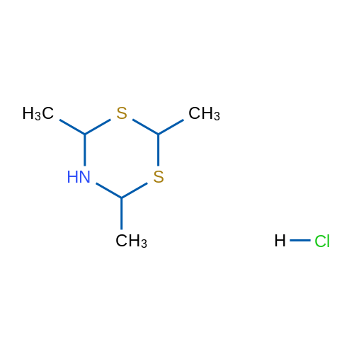 2,4,6-Trimethyl-1,3,5-dithiazinane hydrochloride 5g