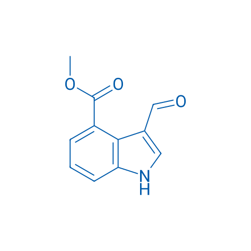 Methyl 3-formyl-1H-indole-4-carboxylate 250mg