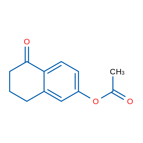 5-Oxo-5,6,7,8-tetrahydronaphthalen-2-yl acetate 1g