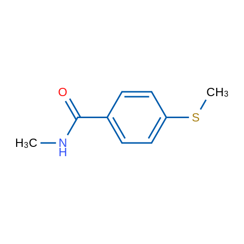 N-Methyl-4-(methylthio)benzamide 1g