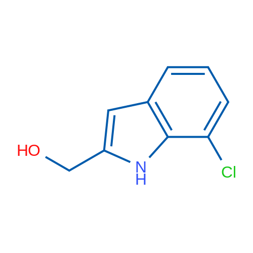 (7-Chloro-1H-indol-2-yl)methanol 1g