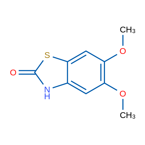 5,6-Dimethoxybenzo[d]thiazol-2(3H)-one 1g