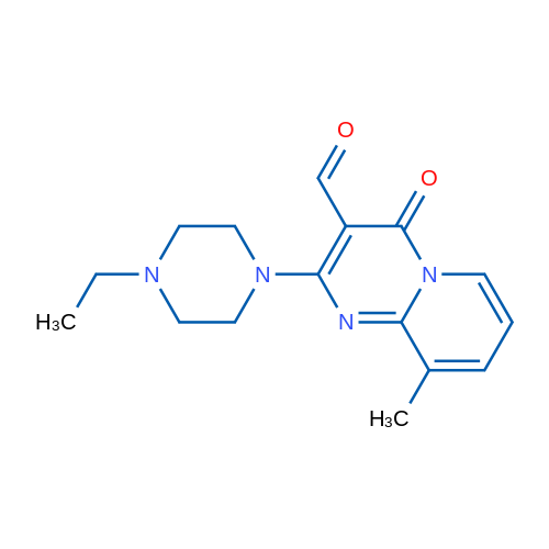 2-(4-Ethylpiperazin-1-yl)-9-methyl-4-oxo-4H-pyrido[1,2-a]pyrimidine-3-carbaldehyde 1g