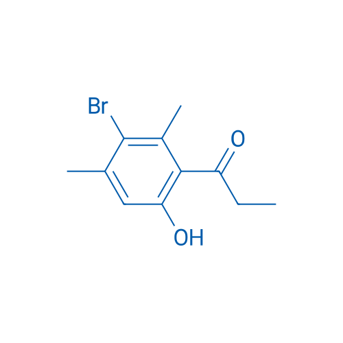 1-(3-Bromo-6-hydroxy-2,4-dimethylphenyl)propan-1-one 5g