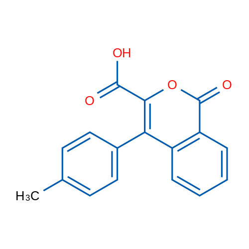 1-Oxo-4-(p-tolyl)-1H-isochromene-3-carboxylic acid 1g