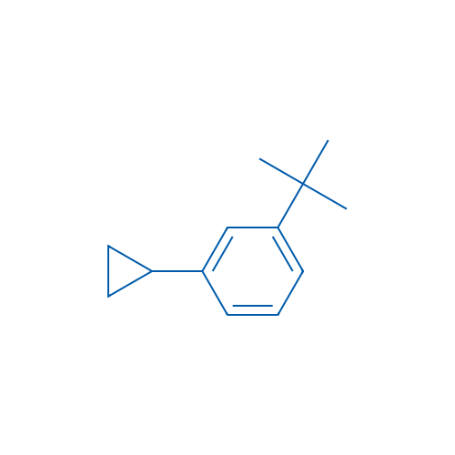 1-(tert-Butyl)-3-cyclopropylbenzene 1g