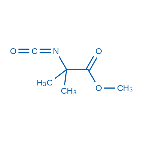 2-Isocyanato-2-methylpropanoic acid methyl ester 250mg