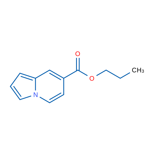 Propyl indolizine-7-carboxylate 1g