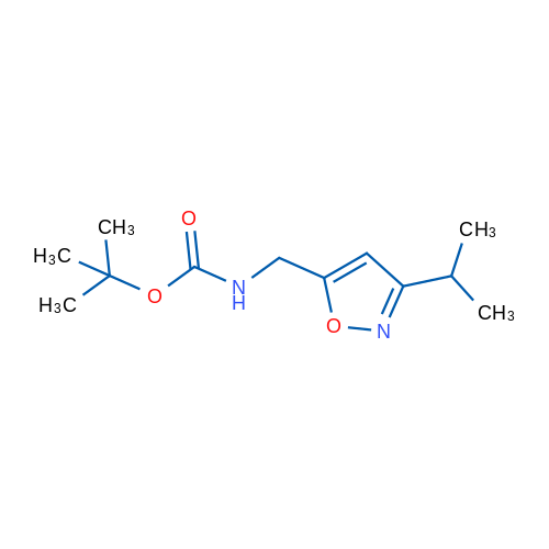 tert-Butyl ((3-isopropylisoxazol-5-yl)methyl)carbamate 1g