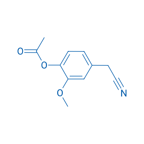 4-(Cyanomethyl)-2-methoxyphenyl acetate 250mg