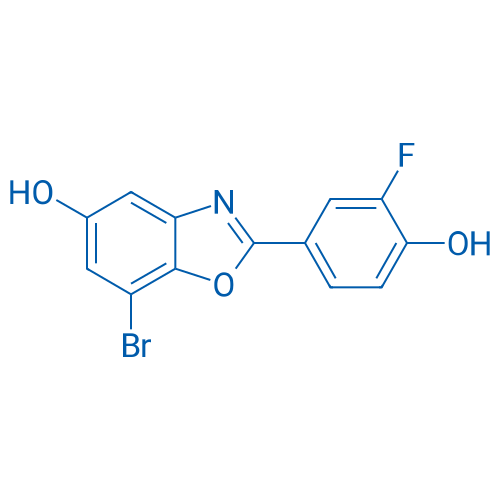 7-Bromo-2-(3-fluoro-4-hydroxyphenyl)benzo[d]oxazol-5-ol 1g