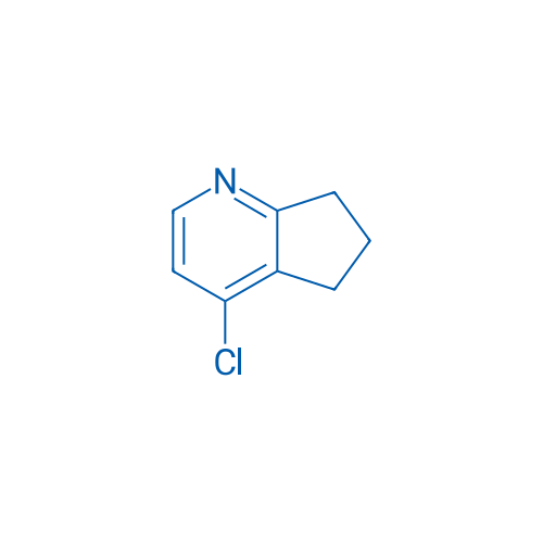 4-Chloro-6,7-dihydro-5H-cyclopenta[b]pyridine 250mg