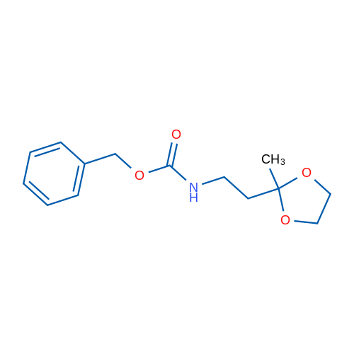 Benzyl (2-(2-methyl-1,3-dioxolan-2-yl)ethyl)carbamate 250mg