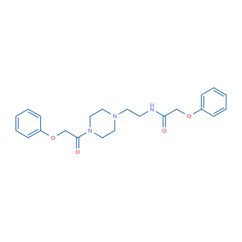 2-Phenoxy-N-{2-[4-(2-phenoxyacetyl)piperazin-1-yl]ethyl}acetamide 1g