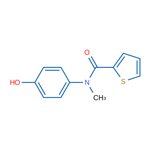 N-(4-Hydroxyphenyl)-N-methylthiophene-2-carboxamide 1g