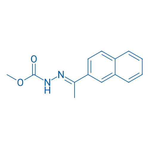Methyl 2-(1-(naphthalen-2-yl)ethylidene)hydrazinecarboxylate 1g