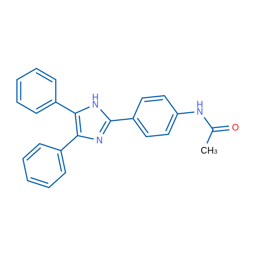 N-[4-(4,5-Diphenyl-1H-imidazol-2-yl)phenyl]acetamide 1g