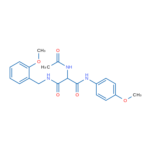 2-Acetamido-N'-(4-methoxyphenyl)-N-[(2-methoxyphenyl)methyl]propanediamide 1g