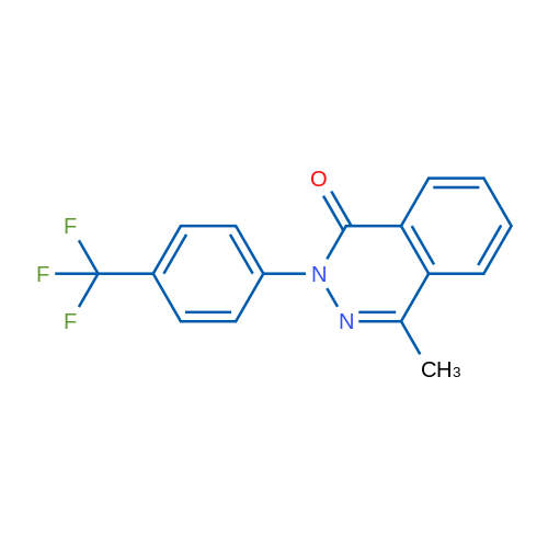 4-Methyl-2-[4-(trifluoromethyl)phenyl]-1,2-dihydrophthalazin-1-one 1g