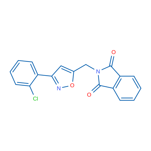 2-{[3-(2-chlorophenyl)-1,2-oxazol-5-yl]methyl}-2,3-dihydro-1H-isoindole-1,3-dione 1g