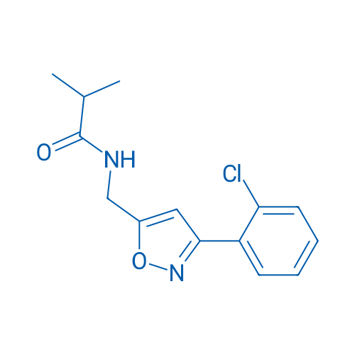 N-{[3-(2-chlorophenyl)-1,2-oxazol-5-yl]methyl}-2-methylpropanamide 1g